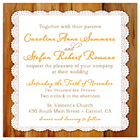 "Winter Berry" Wedding Invitations